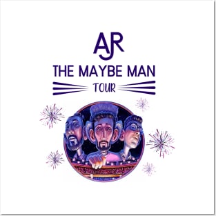 Ajr The Maybe man tour Dark Colors Posters and Art